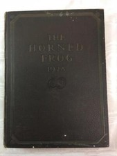YEARBOOK: The Horned Frog, Texas Christian University 1928, Fort Worth, Texas