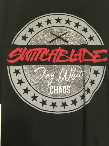OFFICIAL JAY WHITE WRESTLING SHIRT, NEW 