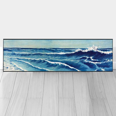Ocean waves by Uehara Uehara Konen Print Poster