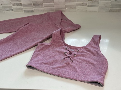 Year of Ours Damen Sport-BH Leggings Set rosa Größe S XS Top - Bild 2 von 12