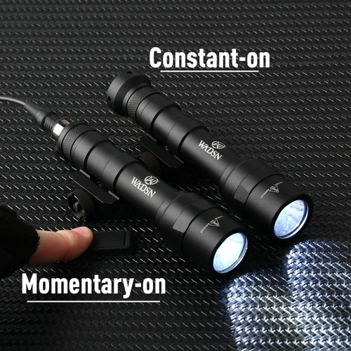 WADSN M300C M600U 战术手电筒童子军灯尾盖开关金属 LED 手电筒 - 第 7 张/共 14 张