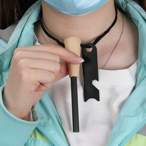 5Pcs Emergency Fire Starter Flint & Steel Striker Bushcraft Waterproof Survival - Picture 12 of 16