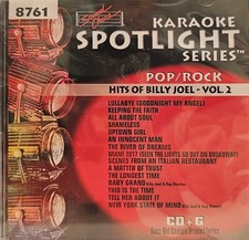 SC8761 BILLY JOEL  NEW IN PLASTIC SOUND CHOICE KARAOKE CDG LOT WA