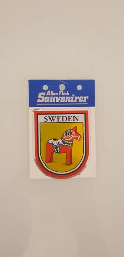 Swedish Dalahorse stickers & Decals 2,9" high
