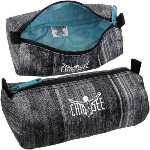 CHIEMSEE estuche de resorte bolsa de plumas cartera perezoso escuela accesorios - Imagen 4 de 22