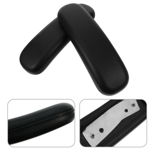 1 Pair Chair Armrest PU Wheel Chair Armrest Cushion Elbow Brace For Home - Picture 2 of 12