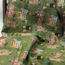 Country Life Vintage French Jacquard Tapestry...