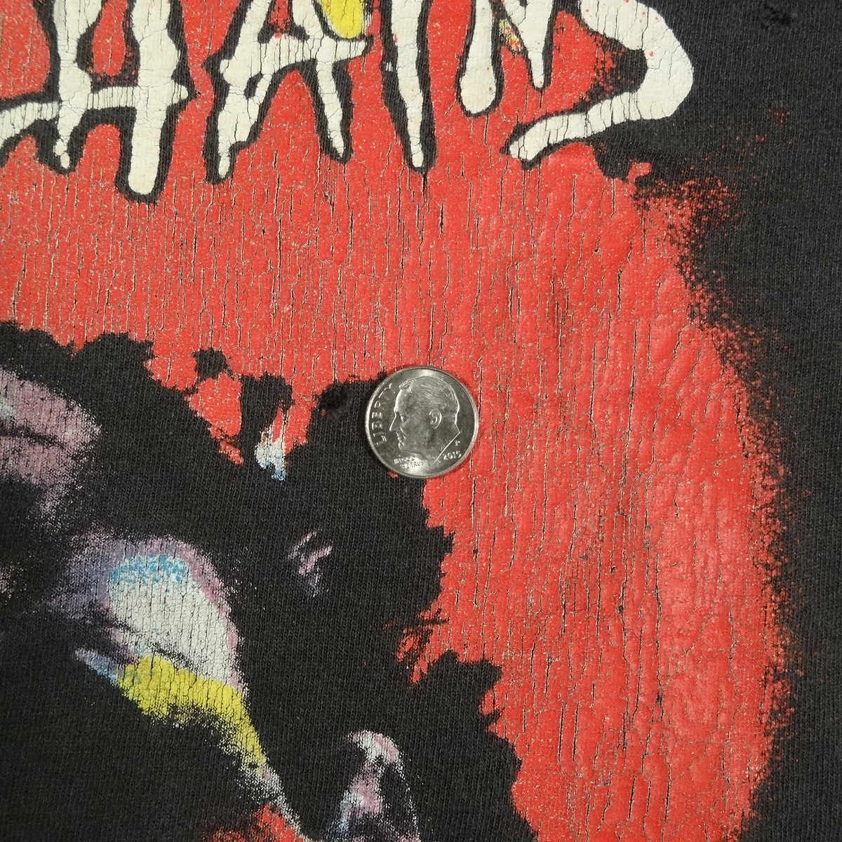 Vintage Alice in Chains Facelift Tour Shirt 1990 1991 Clash of the Titans