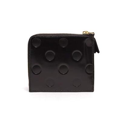 コムデギャルソン (SA3100NE) DOT EMBOSSED LEATHER COMME des GARCONS POLKA DOTS EMBOSSED WALLET SA3100NE BLACK BK | eBay