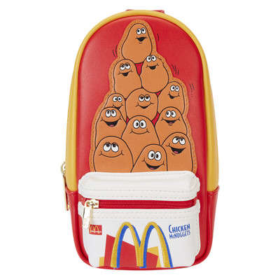 LOUNGEFLY McDonalds Chicken Nuggets Nuggie Mac D Mini Backpack Pencil Case Funko