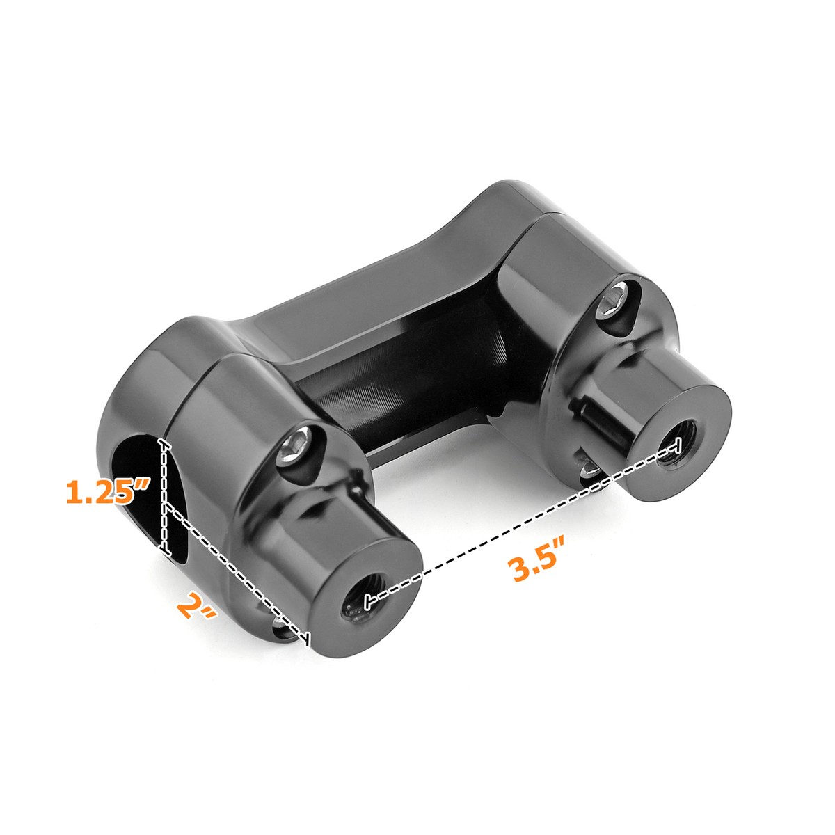 Motorcycle Handlebar Riser Top Clamp For Harley Sportster 883 1200 Dyna Low Rider Softail Street Bob Moto Accessories Aluminum - 201355758