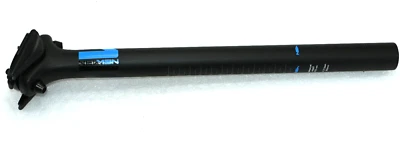 NEWMEN Advanced Sattelstütze En Carbone 27,2 Mm 350Mm Noir/Bleu - Photo 1/4
