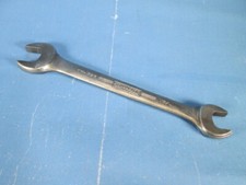 Vintage WILLIAMS Double Open End Wrench BW-729 3/4" x 5/8" **Made in USA** NICE!