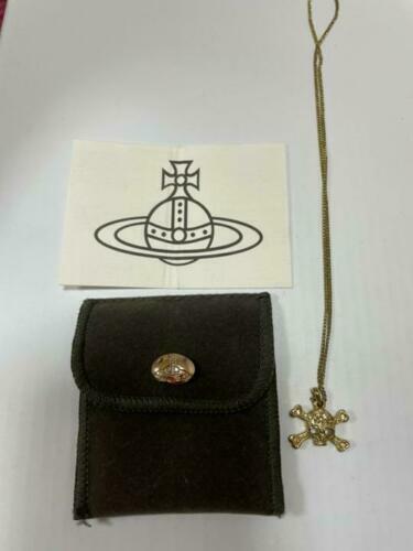 USED Vivienne Westwood Skull Necklace 