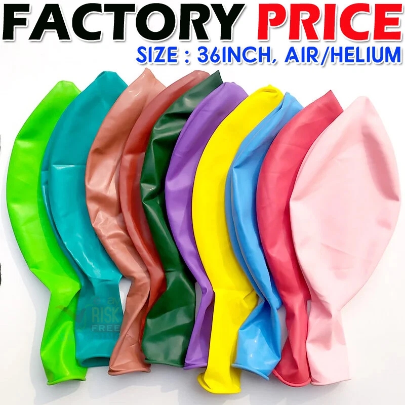 CREATIVE BALLOONS 5 X 36 Inch Large Giant Round Latex Big Balloons Wedding Party Balloons Decor UK