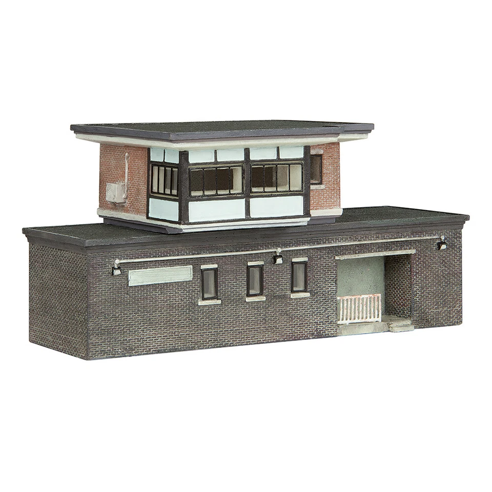 Graham Farish 42-064Z Scenecraft Kent Coast Signal Box (Pre-Built)