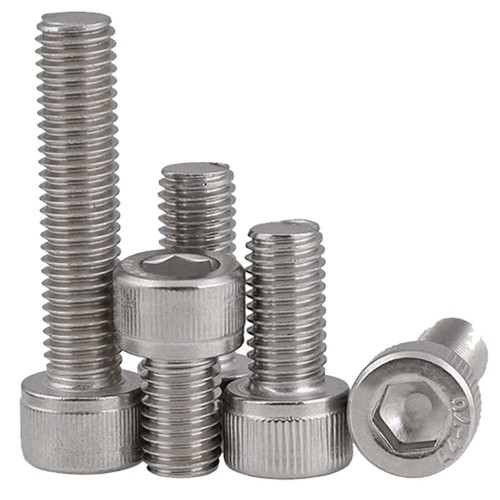 M8 1.25 316 Stainless Steel Hexagon Hex Socket Cap Head Screws Allen Bolt DIN912 - Picture 4 of 7