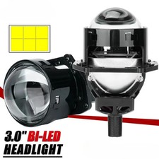 3.0 Inch Bi Led Projector Lens Halo Lights H4 H7 9005 9006 Car Headlights Lamps