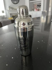 Cocktail Shaker Chrome Stainless Steel Mixed Drinks Martini Maker Rose's 