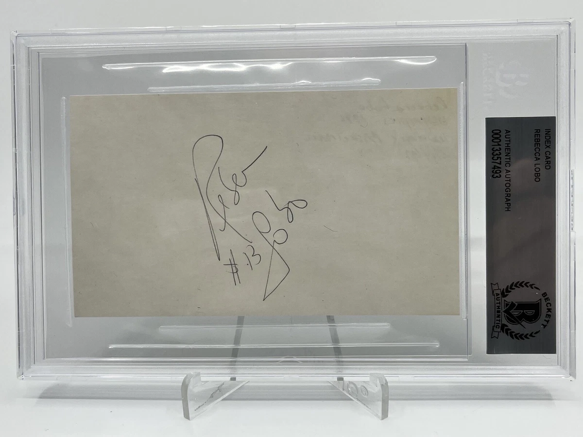 Rebecca Lobo In Wnba Autographed Items for sale | eBay