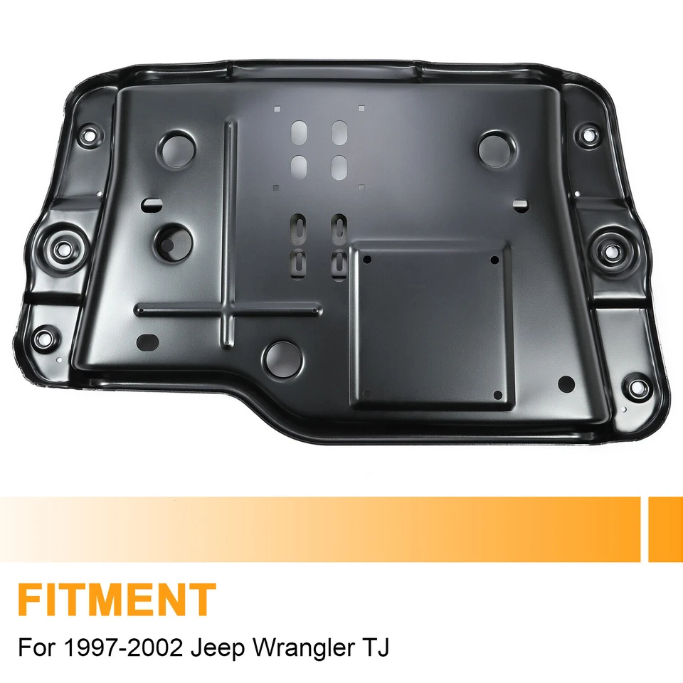 For Jeep Wrangler TJ 1997-2002 Transmission Skid Plate Crossmember Powder Coated - Image 2 of 4