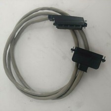 Lot of 5 Amphenol 6ft SCSI Cable 50pin Male to 50pin Right Angle Female