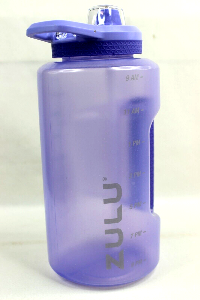 Zulu Guardian Purple Half Gallon Water Bottle with Hydration