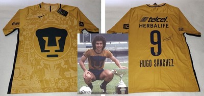 Hugo sanchez pumas jersey Clearance