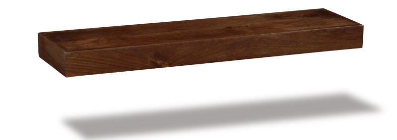 SOLID MANGO WOOD LARGE FLOATING SHELF NEW INDIAN FURNITURE