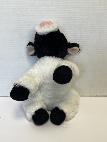 Aurora Plush Black & White Cow July 2016 Holstein-Friesian Stuffed Animal - Picture 5 of 7