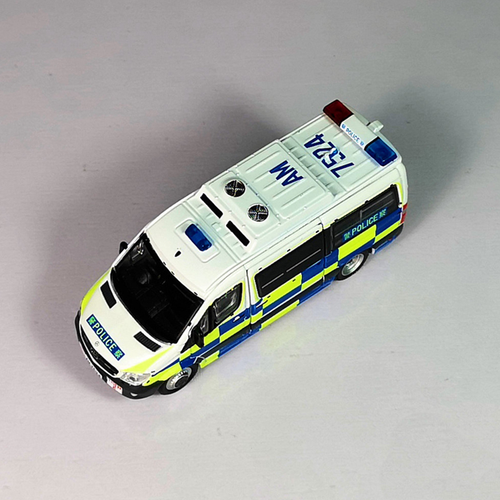 Tiny 1/76 Scale Mercedes Benz Sprinter Police Traffic Department Alloy Car Model - Picture 7 of 7