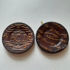 Ragon House Primitive Plate Replica Hanging Ornaments