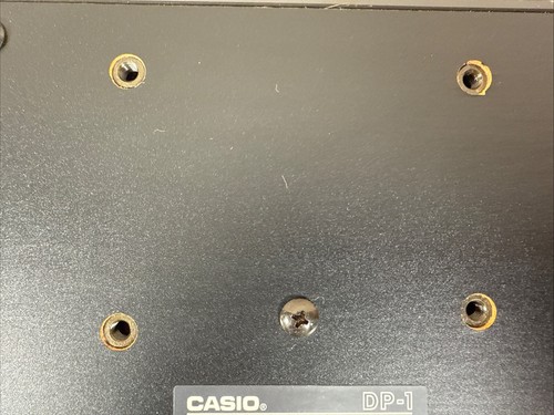 Tamburo Casio DP-1 vintage per tastiera sintetizzata Casiotone 1 paio retrò - Foto 4 di 14
