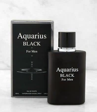 Aquarius Black Men's 3.4 Oz EDT Spray