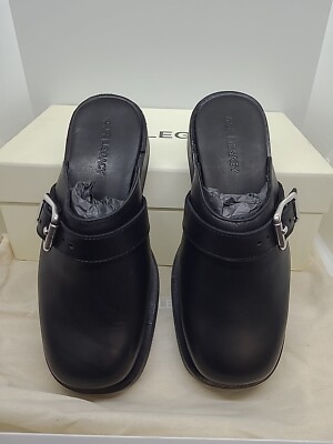 New Our Legacy Camion Black Leather Mule Size 36 | eBay