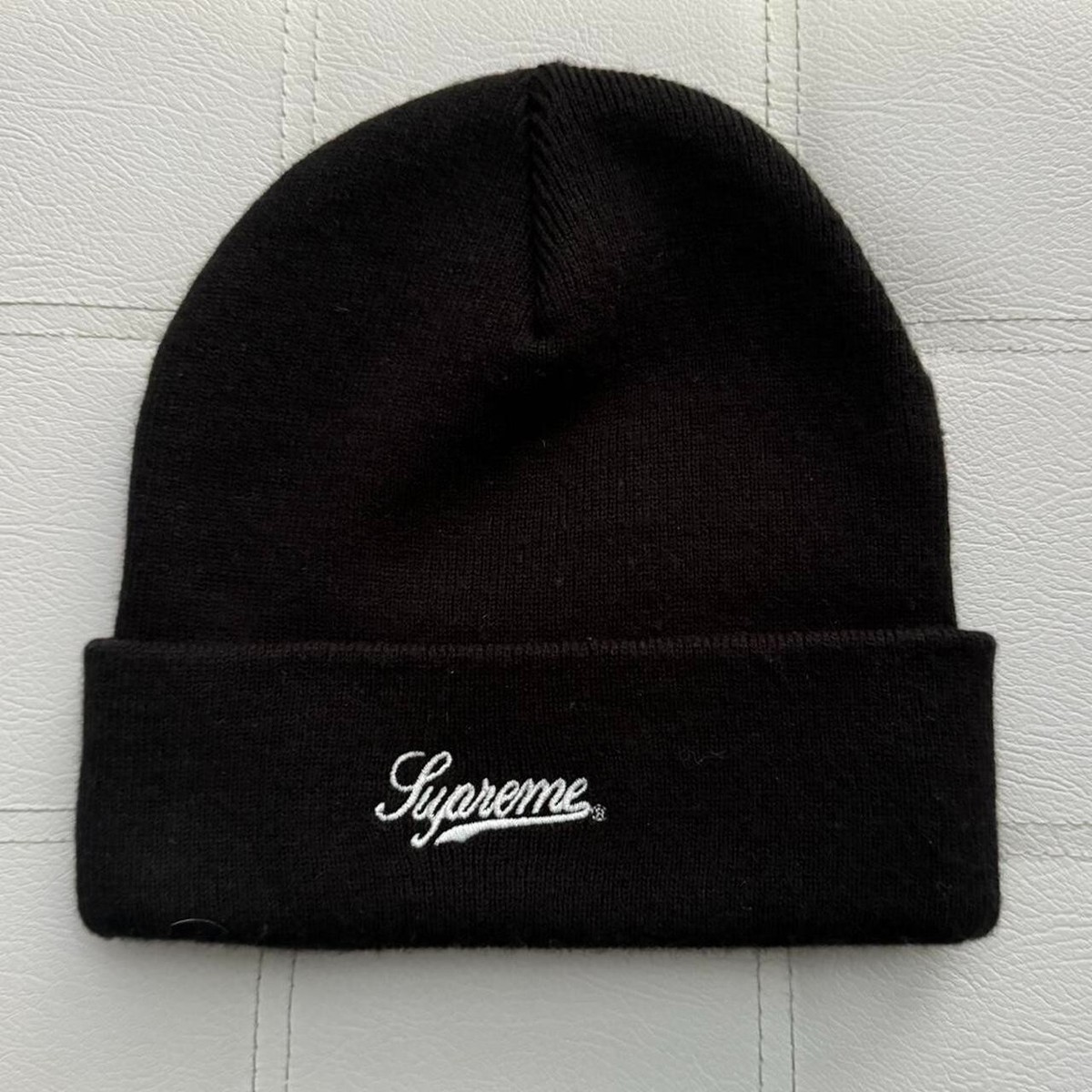 最安値Supreme Space Dye Stripe Beanie Black Supreme Space Dye Stripe Beanie Black - FW24 - US