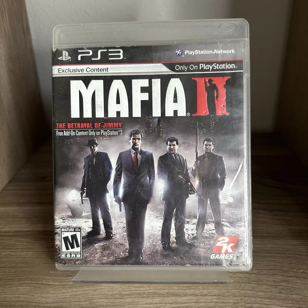 PLAYSTATION 3 PS3 VIDEO GAME MAFIA II COMPLETE W CASE MANUAL 2K GAMES