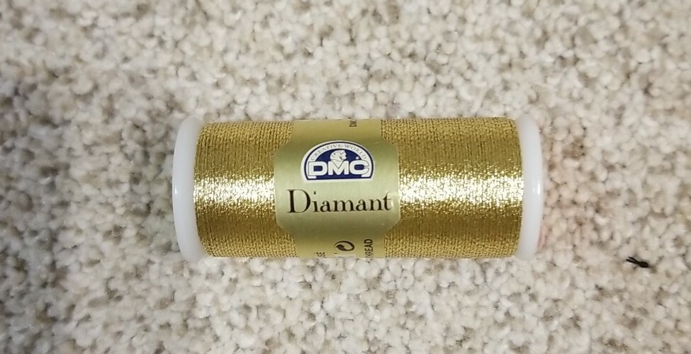 DMC Diamant Metallic Thread 38.2yd-Light Gold -380-D3821 | eBay DMC Diamant Metallic Thread 38.2yd-Light Gold -380-D3821 | eBay