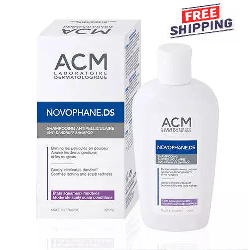 ACM Laboratoire Dermalogique Novophane Ds Шампунь против перхоти, 125 мл, ОТ 25.09.2019