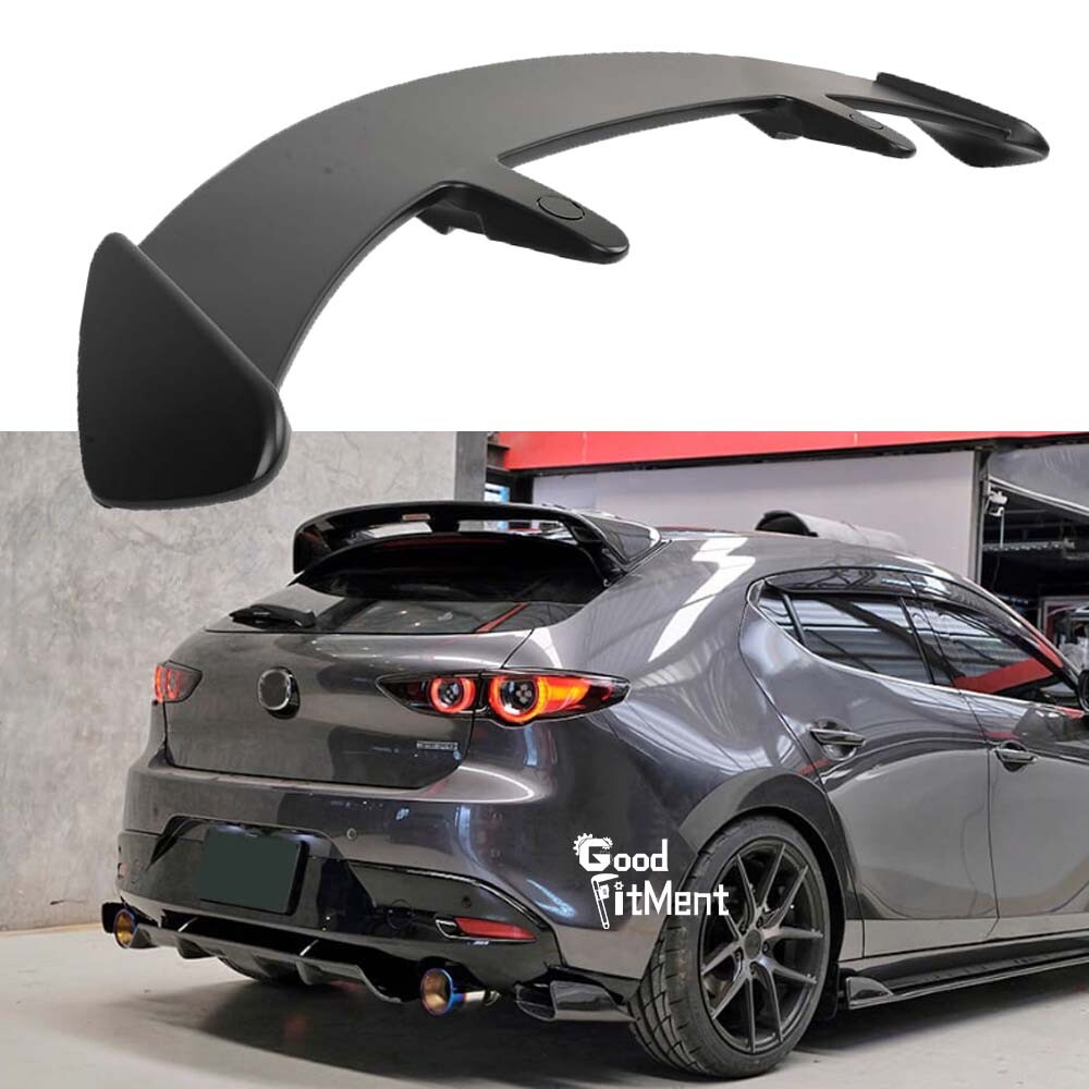 For Mazda 3 Hatchback 5dr 2014-2018 Matte Black GT Rear Trunk