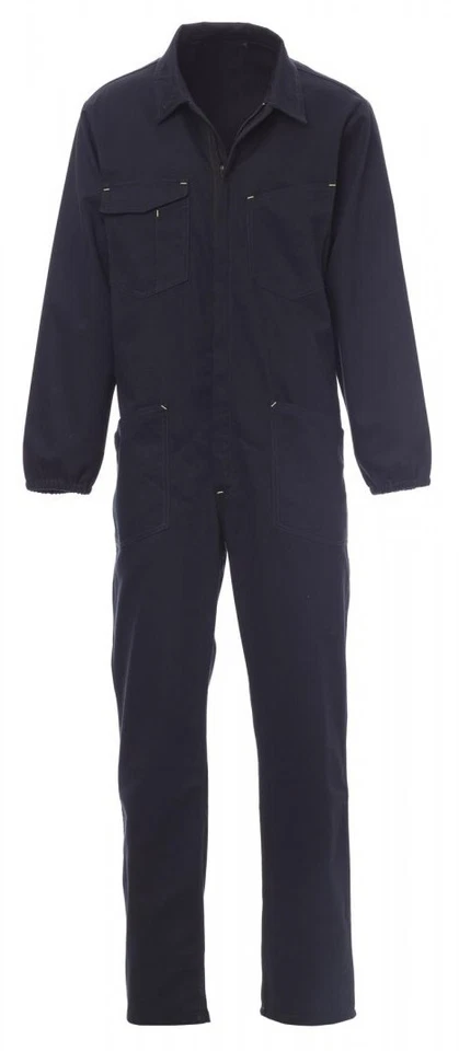 Tuta Lavoro Uomo Cotone Resistente Taglie Forti Over Size Fino 7XL - Immagine 3 di 4