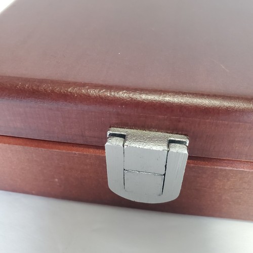 3 Stück Vintage Premium Design Weinflaschenverschluss in verriegelter Holz & Samt Box. - Bild 5 von 17