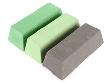 Unipol Aluminium Pasten Set 3-tlg.  3 x 300g, Polierpaste, Alu, Polieren, Politu