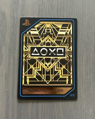 Playstation Experience 2015 PSX | Event Card | #005 Official Collectible Card