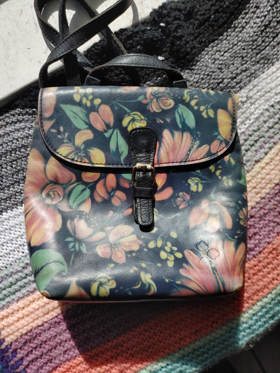 Patricia Nash - Vatoni Convertible Black Leather Backpack s-l400.jpg main image 3