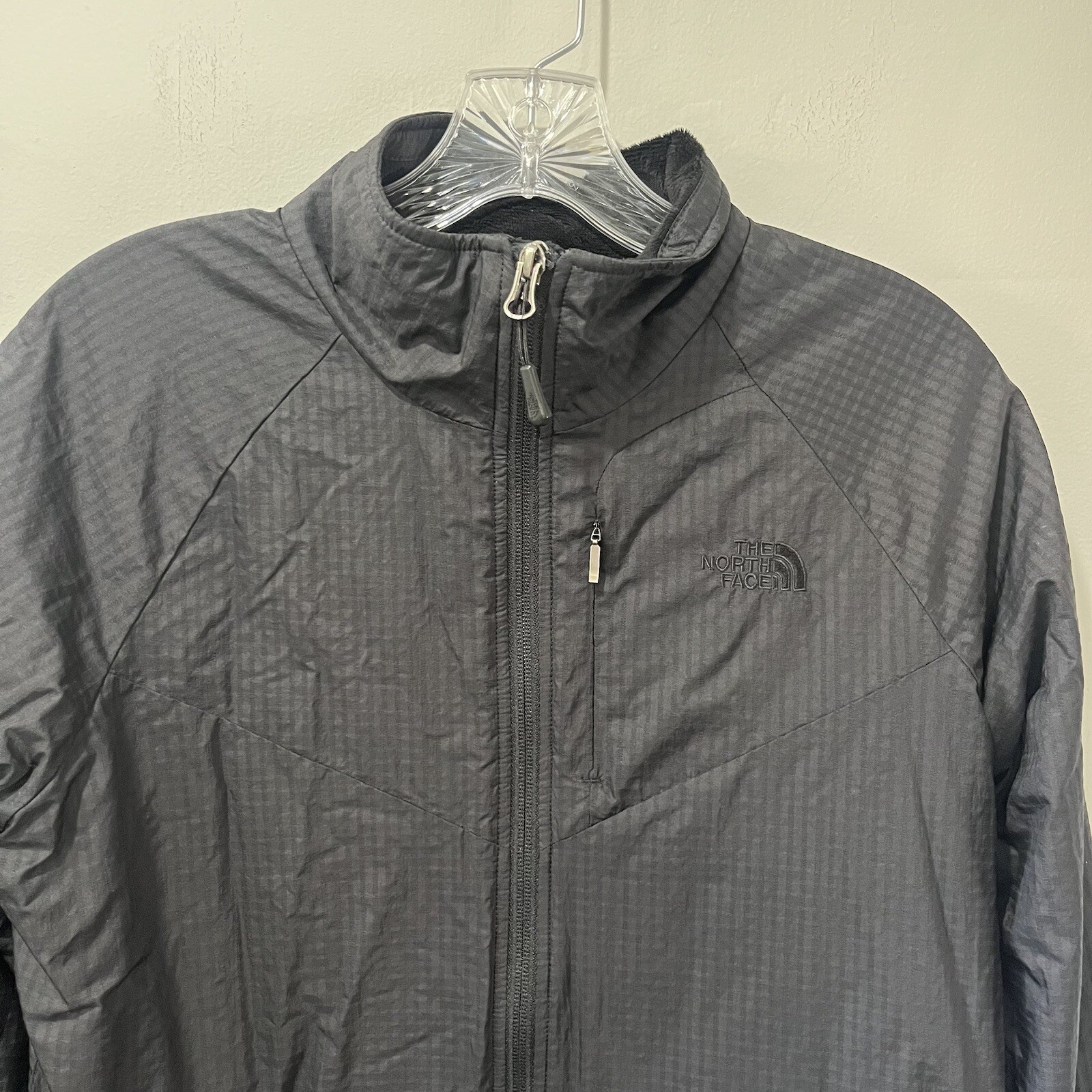 The North Face Womens BlackFull Zip Jacket medium Lined Polyester Outer thumbnail 4