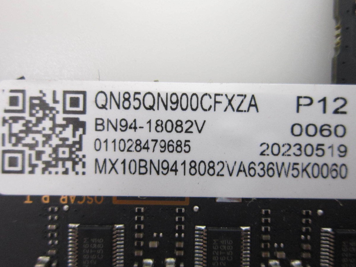 Samsung QN85QN900CFXZA Main Board BN94-18082V (BN41-03131A) | eBay