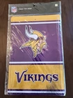 Minnesota Vikings TEAM TIN SIGN VINTAGE RETRO METAL 12"X8" MAN CAVE FAN