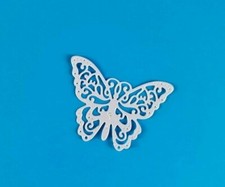 10 x  Kartenschmuck Kartenaufleger Schmetterling Scrapbooking Basteln Papier