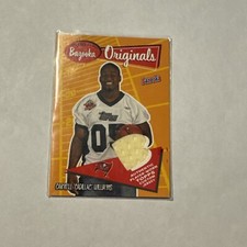 2005 TOPPS BAZOOKA FOOTBALL CARNELL WILLIAMS PATCH CARD
